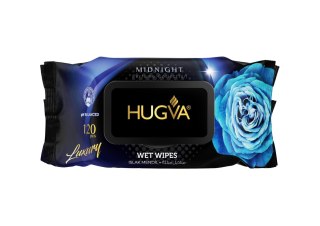 Chusteczki nawilżane perfumowane Hugva 120 szt Midnight