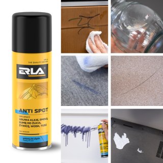ERLA Anti Spot - profesjonalny odplamiacz do trudnych plam | klej, marker, guma, wosk