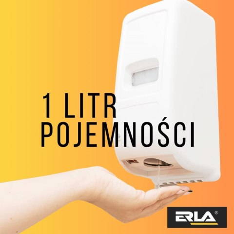 ERLA DOZA Auto - bezdotykowy dozownik mydła w płynie 1L | automatyczny, ścienny