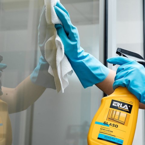 ERLA Microfast - białe ściereczki z mikrofibry 30 szt. | bezszwowe, profesjonalne