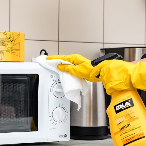ERLA Microfast - białe ściereczki z mikrofibry 30 szt. | bezszwowe, profesjonalne