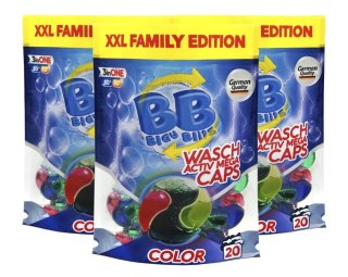 Kapsułki do prania Blau Blitz do koloru 20 szt