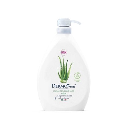 Mydło do rąk w płynie z pompką Dermo Med 1000 ml aloes