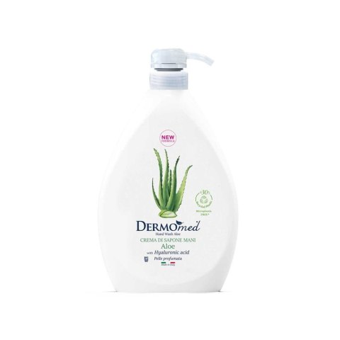 Mydło do rąk w płynie z pompką Dermo Med 1000 ml aloes