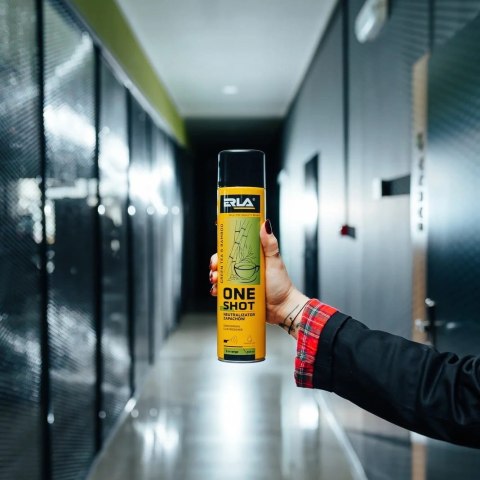 ONE SHOT Green Tea & Bamboo - profesjonalny neutralizator i odświeżacz powietrza 600 ml