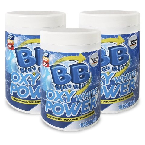 Odplamiacz w proszku do białego Blau Blitz 1000 ml