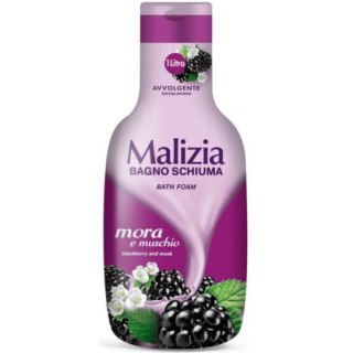 Płyn do kąpieli włoski Malizia 1000 ml jeżyna i piżmo