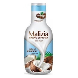 Płyn do kąpieli włoski Malizia 1000 ml kokos