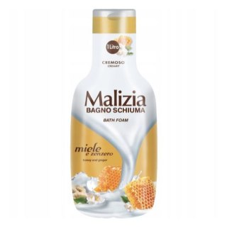 Płyn do kąpieli włoski Malizia 1000 ml miód i imbir