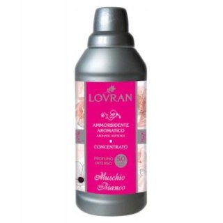 Płyn do płukania tkanin włoski Lovran Muschio Bianco 1000 ml koncentrat