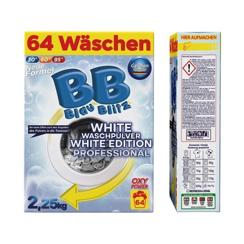 Proszek do prania odzieży białej Blau Blitz 2,25 kg (64 prania)