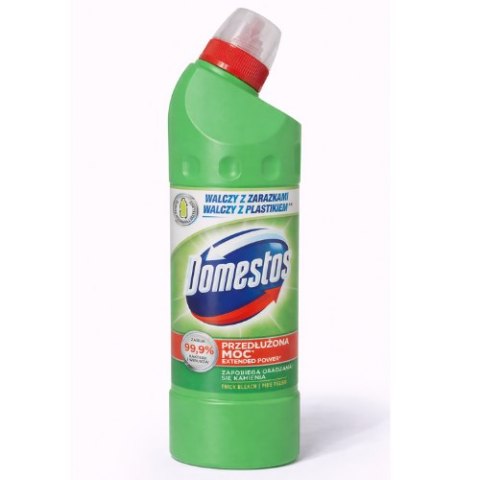 Domestos Domestos Pine Fresh 750 ml - płyn do WC, usuwa kamień i bakterie 99,9%