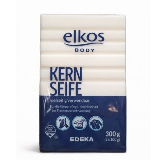 EDEKA Mydło szare Elkos Kernseife 300 g - uniwersalne do prania, plam i pielęgnacji