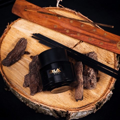 ERLA Ritha Dymny Popiół luksusowy dyfuzor zapachowy z patyczkami perfumy do wnętrz 100 ml