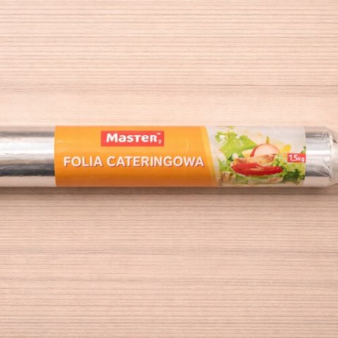 Folia aluminiowa Master 1,5 kg - folia cateringowa, mocna i wydajna