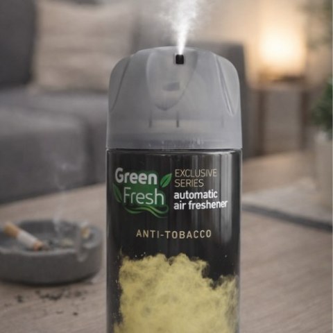 Green Fresh Wkład do odświeżacza powietrza Green Fresh Anti-Tobacco - neutralizuje zapach dymu