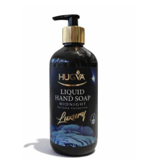 HUGVA Mydło w Płynie Midnight Luxury 500ml Perfumowane Mydło do Rąk Premium Zapach Nocny