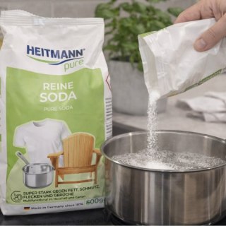 Heitmann Soda kalcynowana Heitmann Pure 600 g - do czyszczenia, prania i usuwania zapachów