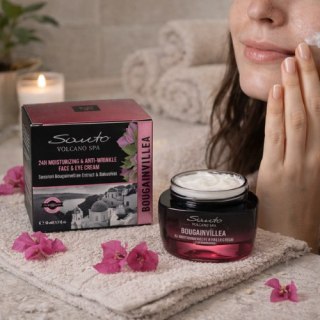 Nawilżający krem do twarzy i pod oczy Bougainvillea 50 ml
