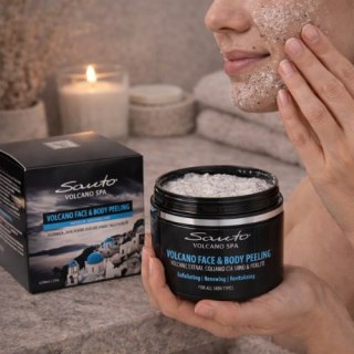 Peeling do twarzy i ciała Volcano 200 ml