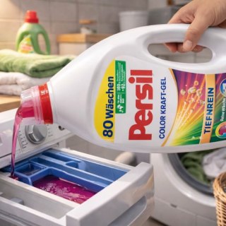 Persil Żel do prania Persil Color Kraft Gel 80 prań - do kolorowych tkanin, skuteczne usuwanie plam