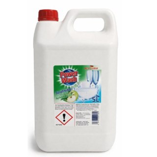 Płyn do naczyń Power Wash 5L - jabłko i mięta, wydajny koncentrat