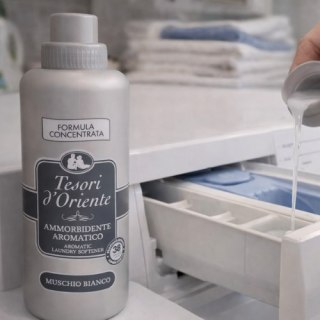 Tesori d'Oriente Płyn do płukania Tesori d'Oriente Muschio Bianco 38 prań - intensywny zapach
