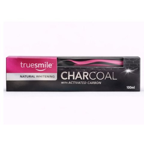 Truesmile Pasta do zębów Truesmile Charcoal 100 ml - wybielająca z aktywnym węglem