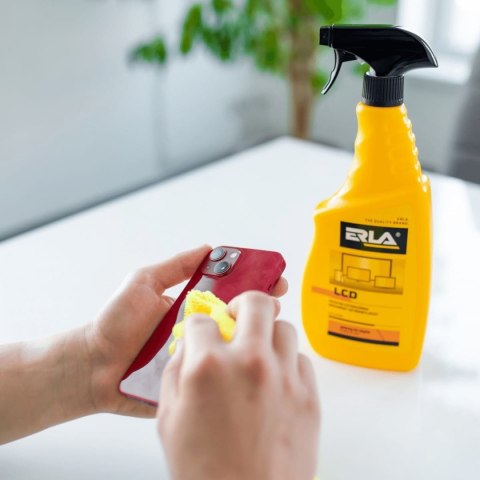 ERLA LCD – profesjonalny płyn do czyszczenia ekranów i wyświetlaczy