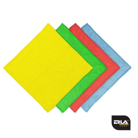 ERLA Mifra - uniwersalne ściereczki z mikrofibry 30×30 cm 4 szt.