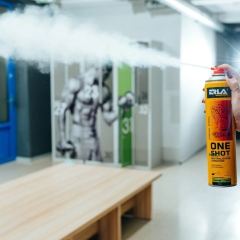 ONE SHOT Sandalwood – profesjonalny neutralizator i odświeżacz powietrza 600 ml