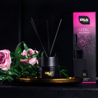 ERLA Ritha Różana Symfonia - luksusowy dyfuzor zapachowy z patyczkami 100ml