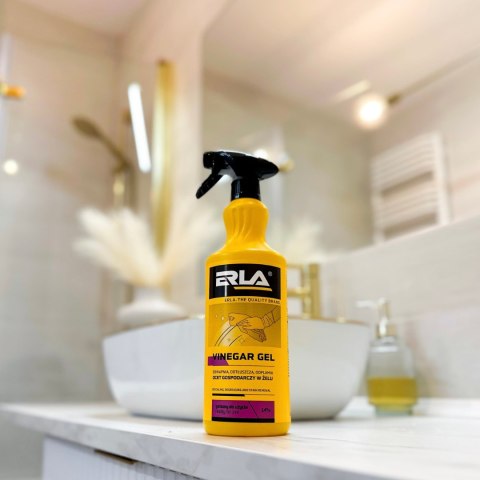 ERLA Vinegar Gel 1L – profesjonalny żel octowy 14% do czyszczenia kuchni i łazienki