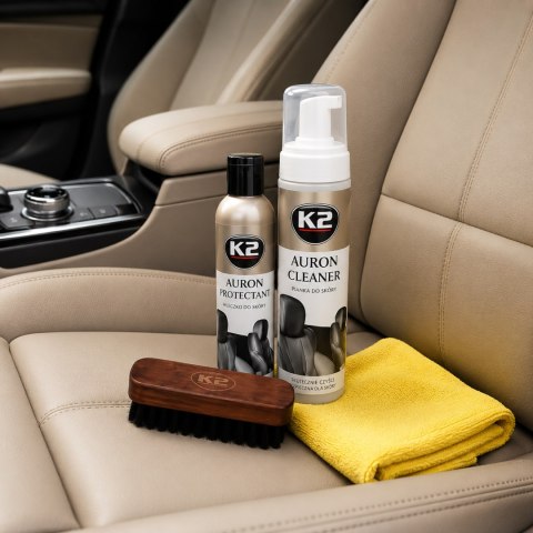 K2 Auron Zestaw do Czyszczenia i Pielęgnacji Skóry Leather Clean Care Set Mat
