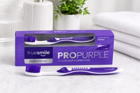 TrueSmile Pro Purple Szczoteczka + Pasta Wybielająca 100ml