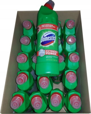 Domestos Domestos Pine Fresh 750 ml - płyn do WC, usuwa kamień i bakterie 99,9%
