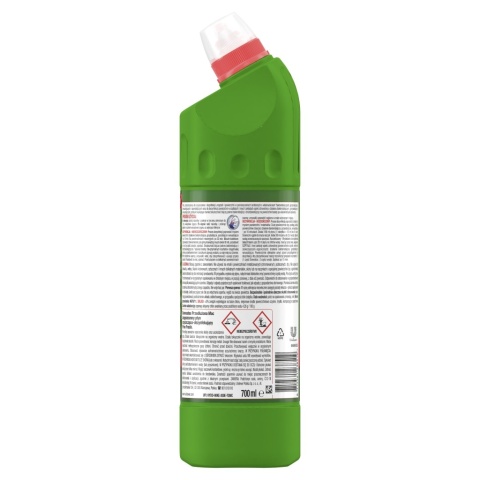 Domestos Domestos Pine Fresh 750 ml – płyn do WC, usuwa kamień i bakterie 99,9%