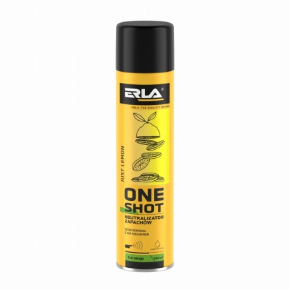 ONE SHOT Just Lemon - profesjonalny neutralizator i odświeżacz powietrza 600 ml