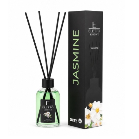 Eletto Jasmine Dyfuzor Zapachowy z Patyczkami 110ml Jaśmin