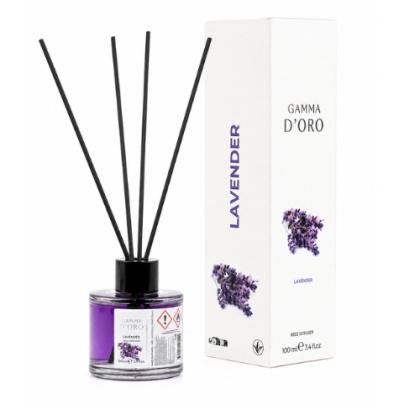 Gamma D'Oro Lavender Dyfuzor Zapachowy Patyczki 100ml Lawend