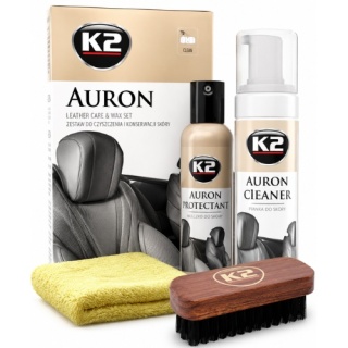 K2 Auron Zestaw do Czyszczenia i Pielęgnacji Skóry Leather Clean Care Set Mat