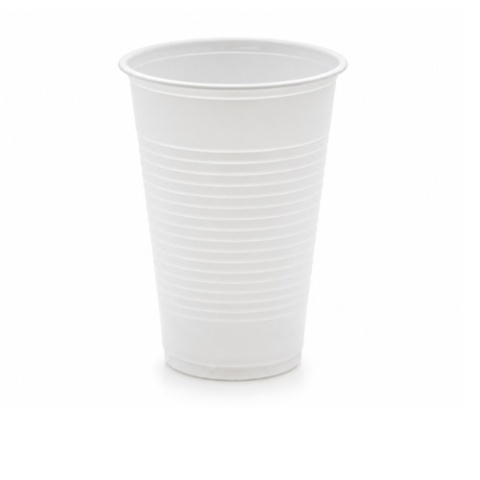 Kubki Plastikowe Białe 200ml 100szt Jednorazowe