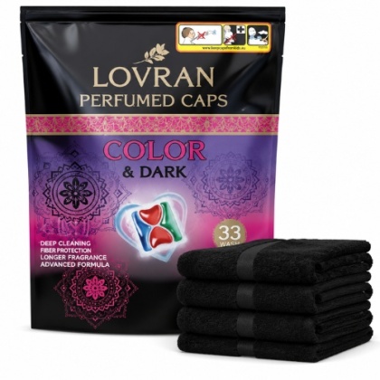 Lovran Kapsułki Do Prania Kolor Ciemne 33szt Color Dark 4w1