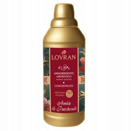 Płyn do płukania tkanin włoski Lovran Amla & Patchouli 1000 ml koncentrat
