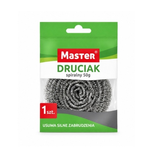 Master Druciak Spiralny Czyścik Metalowy do Naczyń 50g