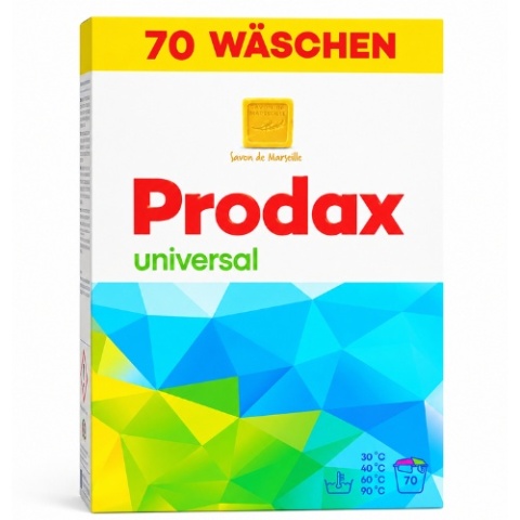 PRODAX Universal Proszek do Prania 4,55kg 70 Prań Marsylski