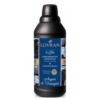 Płyn do płukania tkanin włoski Lovran Argan & Vaniglia 1000 ml koncentrat
