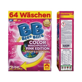Proszek do prania koloru Blau Blitz 2,25 kg (64 prania)