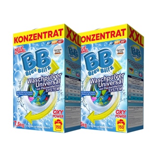 Blau Blitz Proszek uniwersalny do prania 7,5 kg (150 prań)
