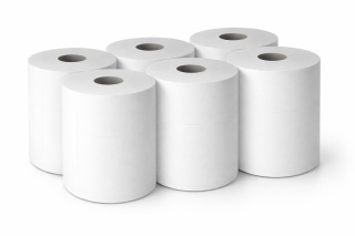 Ręcznik papierowy 80m 2-warstwowy - 6 rolek - bardzo chłonny